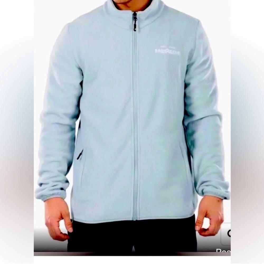 Raw Gear Soft Fleece Full Zip “For the People” Mens Sizes NWT